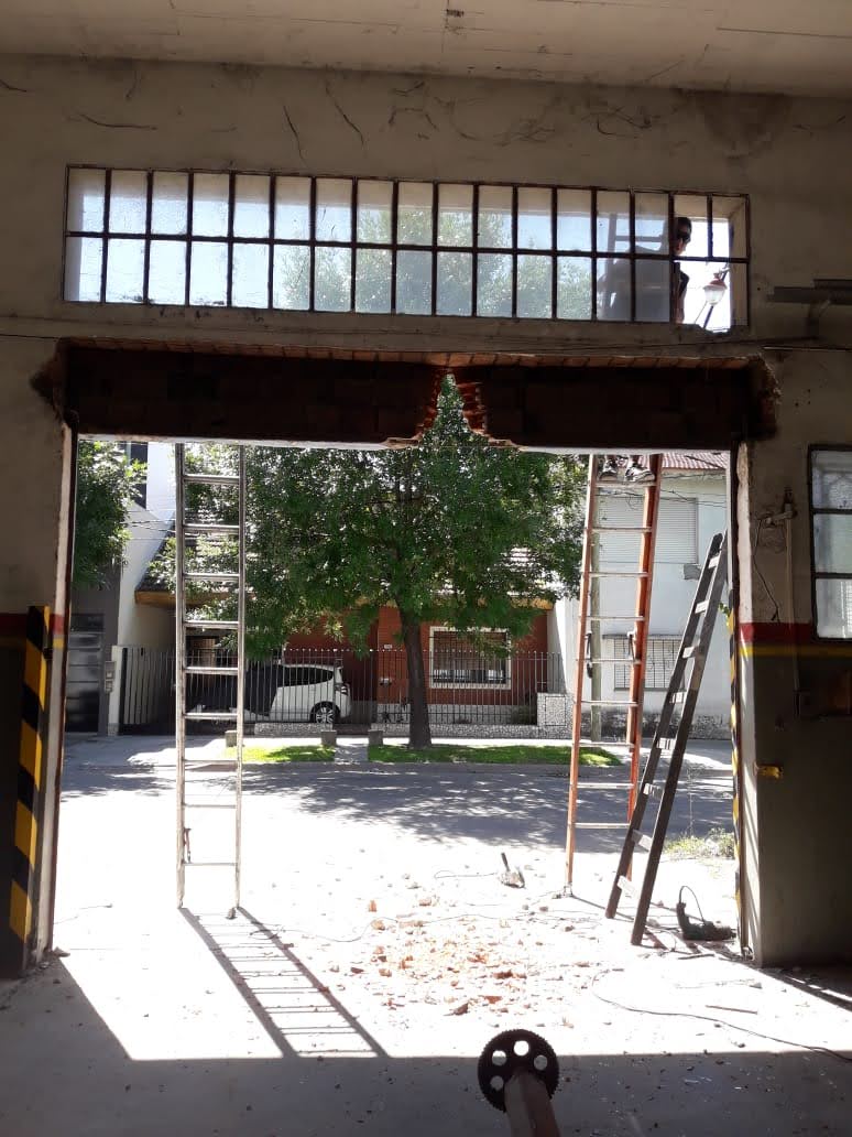 Cortina metálica — proyecto realizado 12
